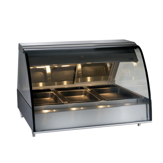 Alto-Shaam, TY2-48-BLK, Display Case, Heated Deli, Countertop