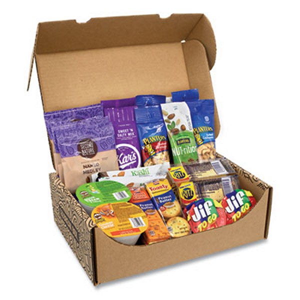 SnackBoxPr On The Go Snack Box, 27 Assorted Snacks