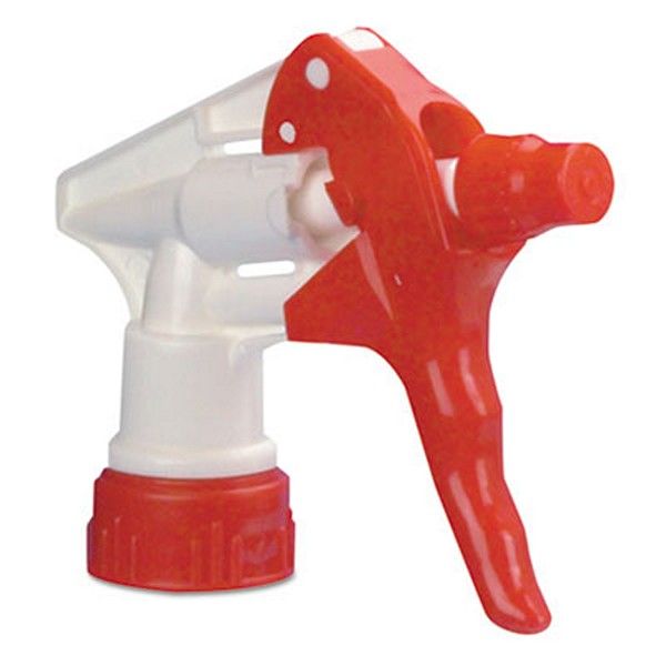 Boardwalk® Trigger Sprayer 250, 9.25" Tube Fits 32 Oz Bottles, Red/white, 24/carton