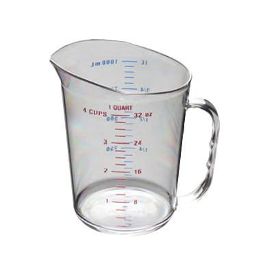 Thunder Group, PLMC032CL, FOOD PREPARATION; Polycarbonate Measuring Cup