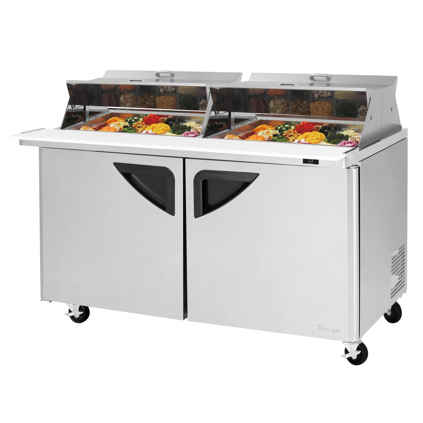 Turbo Air, TST-60SD-24-N-DS, Refrigerated Counter, Mega Top Sandwich / Salad Unit