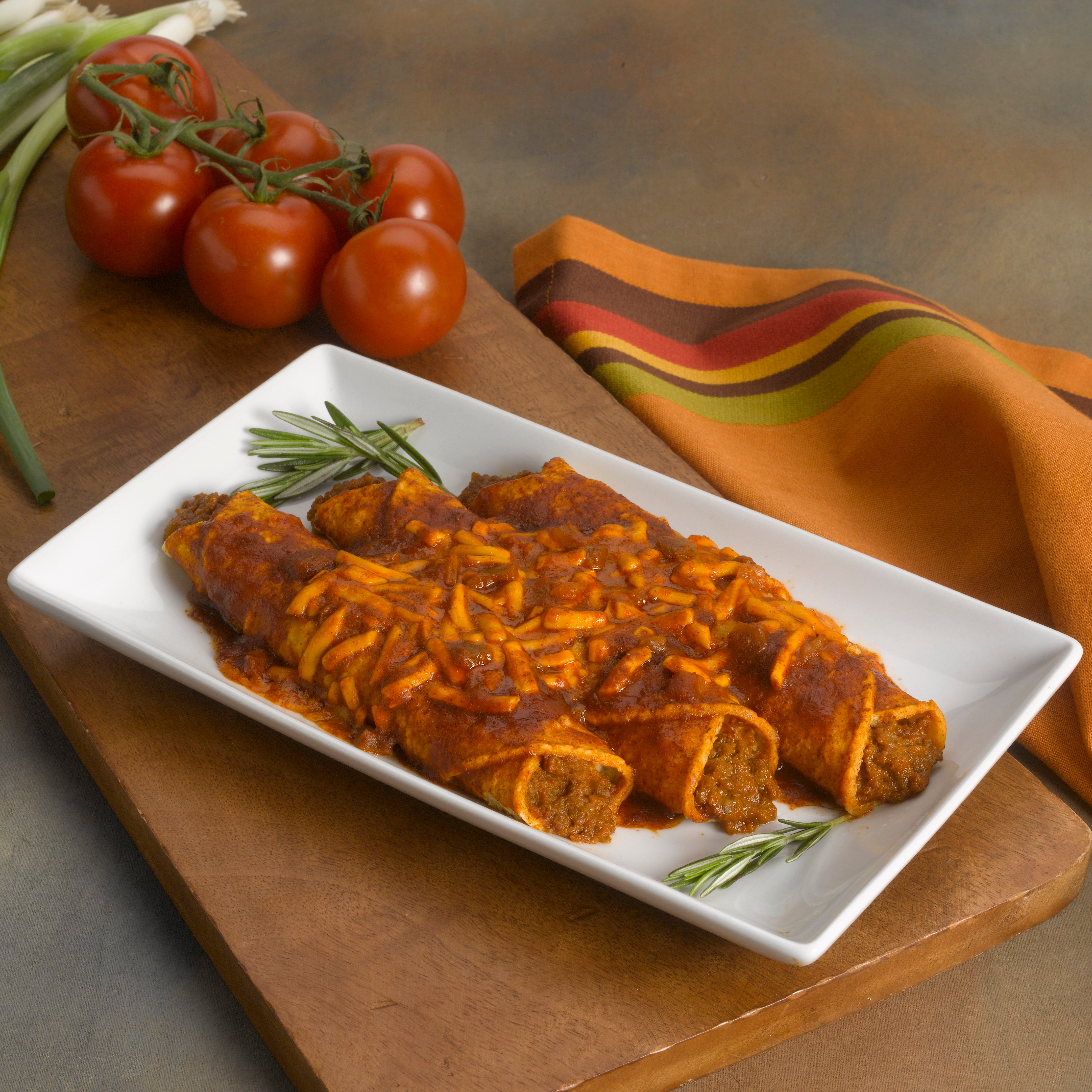Los Cabos Beef Enchilada 1.7250 Ounce Size - 144 Per Case