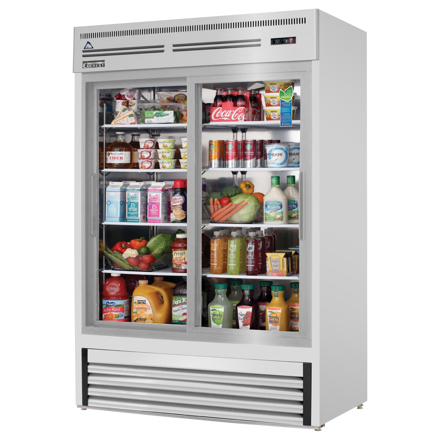 Everest Refrigeration, EMGR48-SS, Refrigerator, Merchandiser