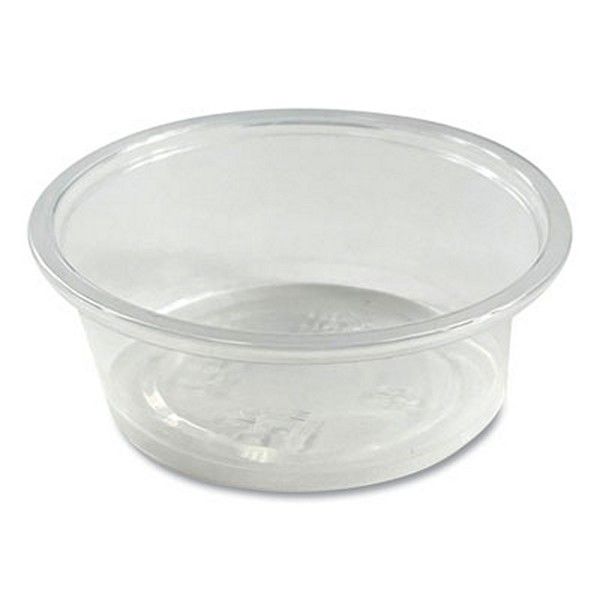 Boardwalk® Boardwalk souffle/portion cups, 1.5 oz, polypropylene, translucent, 2,500/carton