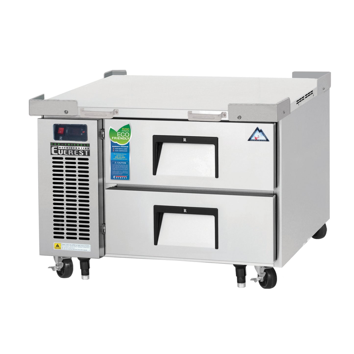 Everest Refrigeration, ECB36D2, Equipment Stand, Refrigerated Base