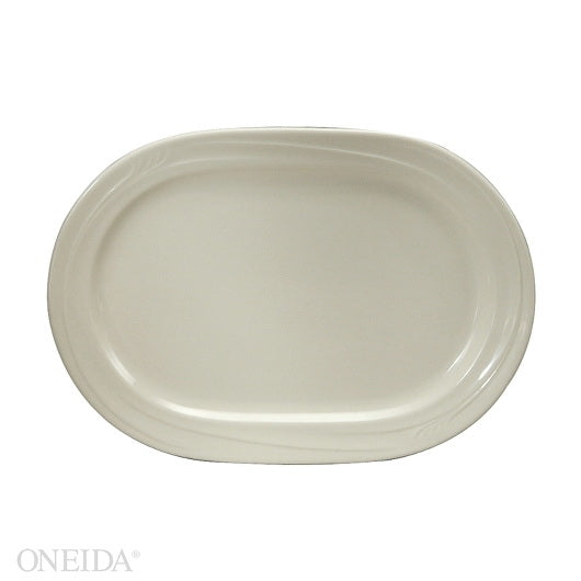Oneida Platter China Espree Undecorated 1 -12 Each - 1 Per Case