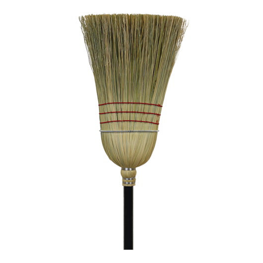 O-cedar Commercial Warehouse Corn Wood Handle Economy Broom 1 - 6 Each - 1 Per Case