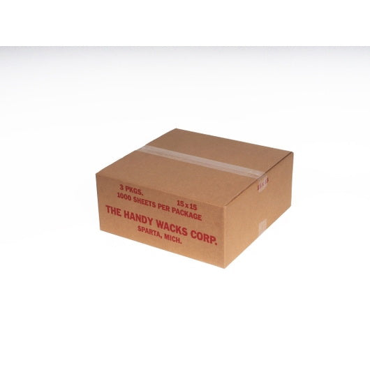 Handy Wacks Corp Handy Wacks Flat Deli 15 X 15 3 - 1000 Cnt - 1000 Count - 3 Per Case