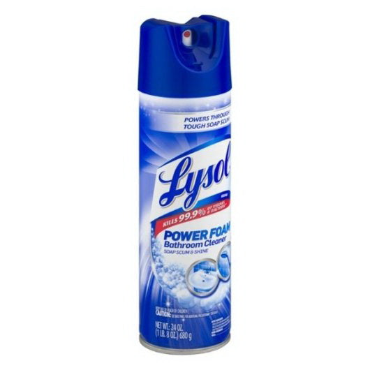 Reckitt Hygiene & Home Lysol(r) Bathroom Cleaner - Power Aerosol 12/24 Ounce