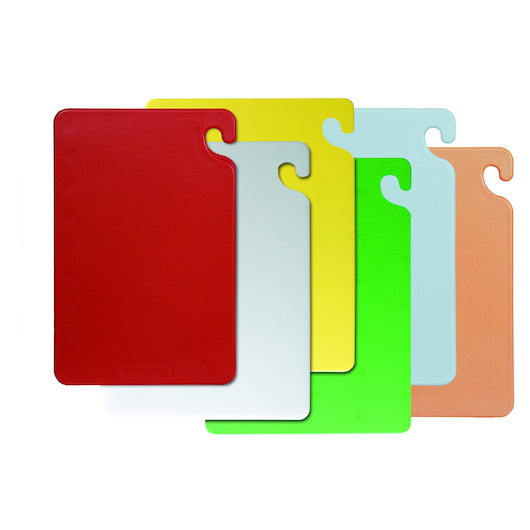 San Jamar Cut-n-carry 6 Cutting Board System 15" X 20" X 1/2" - 1 Per Case