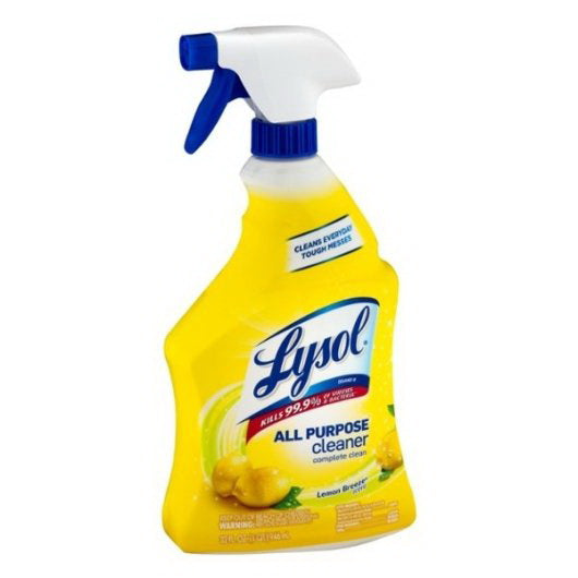 Reckitt Hygiene & Home Lysol(r) All Purpose Cleaner - Trigger Lemonbreeze(r) 12/32 Ounce
