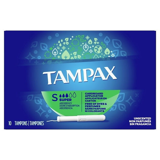 P&g Retail- Health & Beauty Tampax Super 4 - 12 - 10 Cnt - 10 Count - 48 Per Case