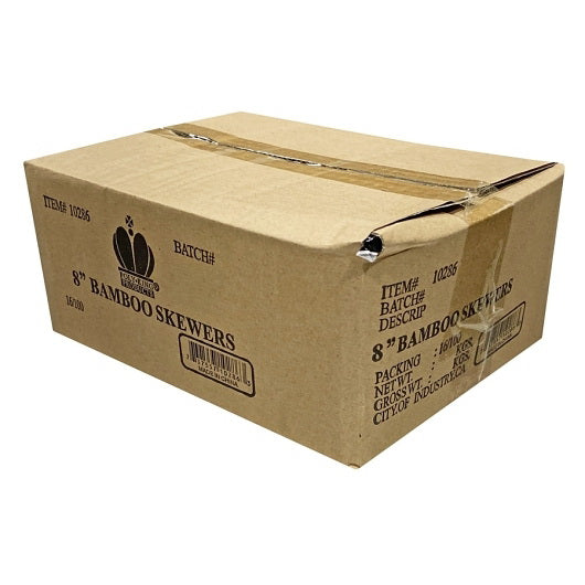 Goldmax Industries Inc Goldmax 8 Inch Bamboo Skewers 12 - 1600 Each - 12 Per Case