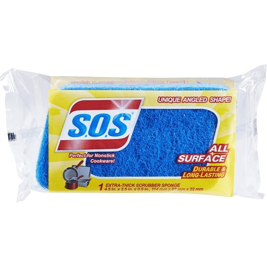 Clorox Prof. Prod. Cleaning S.o.s Sponge All Surface Scrubbing 12 - 1 Cnt - 1 Count - 12 Per Case