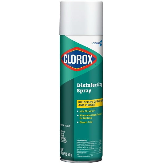 Clorox Prof. Prod. Cleaning Clorox Fresh Scent Disinfectant Commercial Spray 12 - 19 Ounce