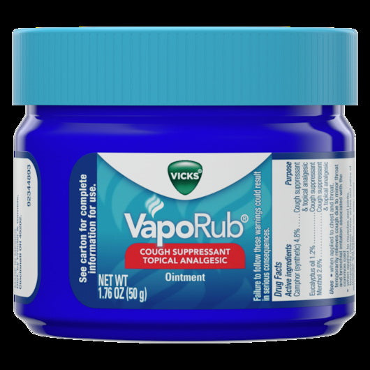 P&g Retail- Health & Beauty Vicks Vaporub Jar 3 - 12 - 1.76 Ounce