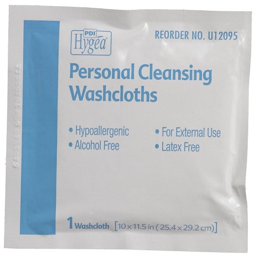 Sani Professional/nice Pak Personal Cleansing Washcloth Individually Packed 1 - 400 Cnt - 400 Count - 1 Per Case