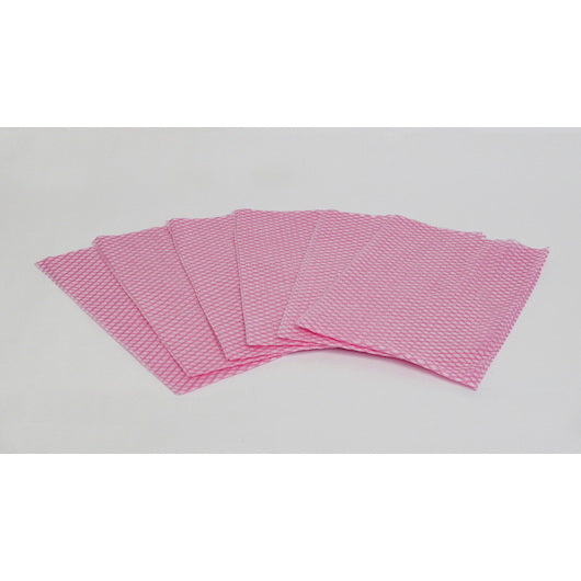 Itw Pro Brands/atlantic Mills Economy Wipe Pink/white 13 in X 20 in - 1 Per Case