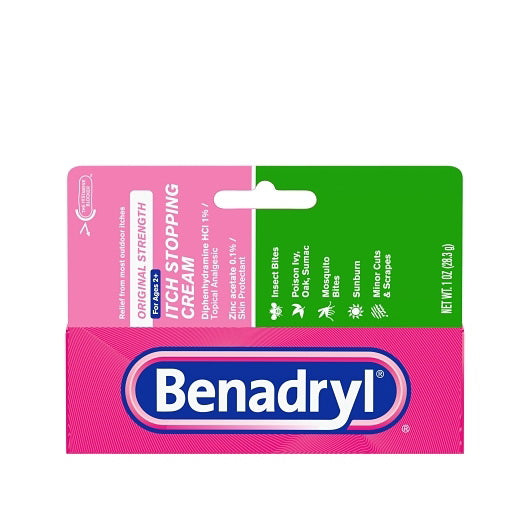 Kenvue Benadryl Topical Original Cream 4 - 6 - 1 Ounce