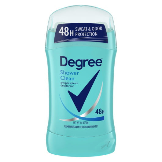 Unilever Retail - Degree Antiperspirants Base Shower Clean 12 1.6 Ounce