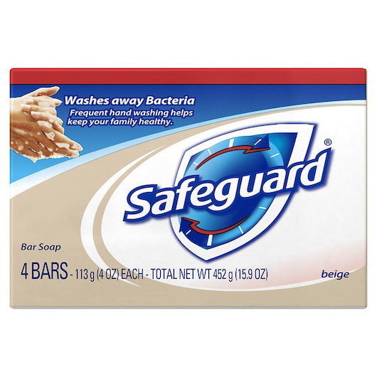 P&g Retail- Health & Beauty Safeguard Soap Bath Bar 12 - 16 Ounce
