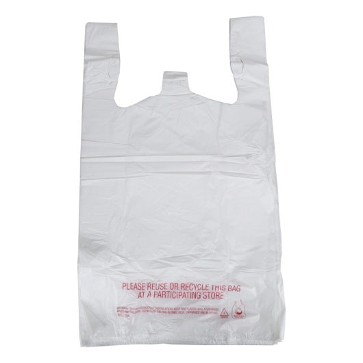 Spectrum Plastics Inc. Spectrum 15 Inch X 7 Inch X 26 Inch 15 Micron Plain White Sack 1 - 1000 Each - 1 Per Case