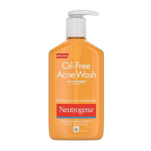 Kenvue Ntg Acne Oil-free Acne Wash Microclear 4 - 3 - 9.1 Fo - 9.1 Fluid Ounce - 12 Per Case