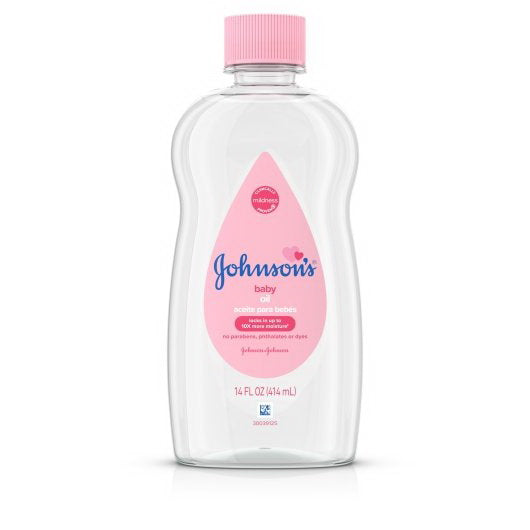 Kenvue Johnson's Baby Oil Baby Oil 4 - 6 - 14 Fo - 14 Fluid Ounce - 24 Per Case