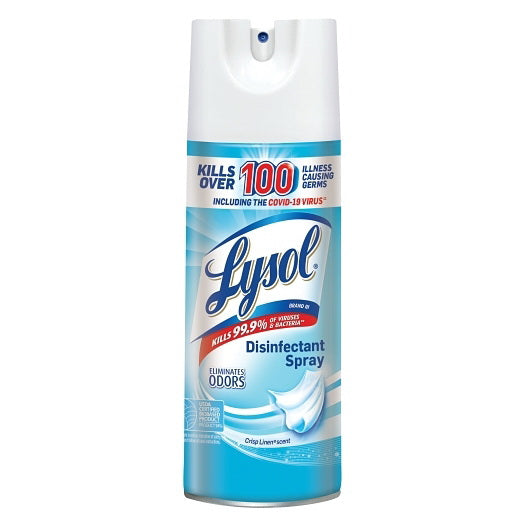 Reckitt Hygiene & Home Lysol(r) Disinfectant Spray - Crisp Linen(R)12/12.5 Ounce