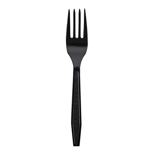 Goldmax Industries Inc Goldmax Cutlery Heavy Weight Black Fork 10 - 100 Each - 10 Per Case