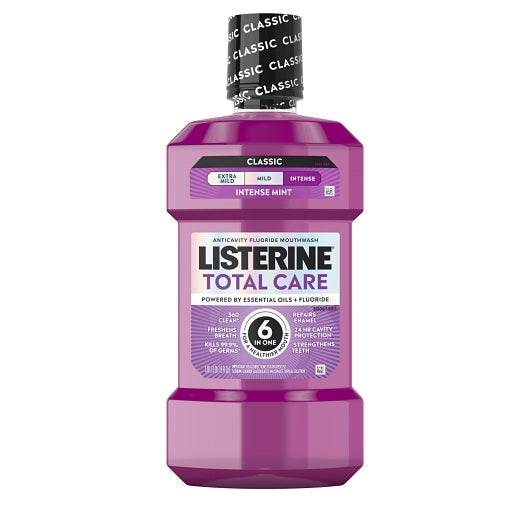 Kenvue Listerine Total Care Fresh Mint Mouthwash 6- 1 Light - 6 Per Case