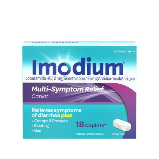 Kenvue Imodium Multi-symptom Relief 6 - 6 - 18 Cnt - 18 Count - 36 Per Case
