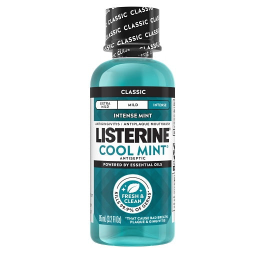 Kenvue Listerine Cool Mint Thousand Antiseptic 2 -12 - 3.2 Fo - 3.2 Fluid Ounce - 24 Per Case