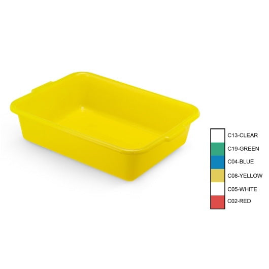 Vollrath Company Inc. Vollrath Box 5 Inch Deluxe Food Storage Yellow 1 - 6 Each - 1 Per Case