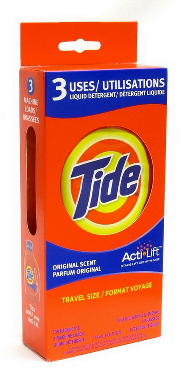 Nehemiah Tide Single Load Laundry Detergent 3 Pack 24 - 0.274 Ounce
