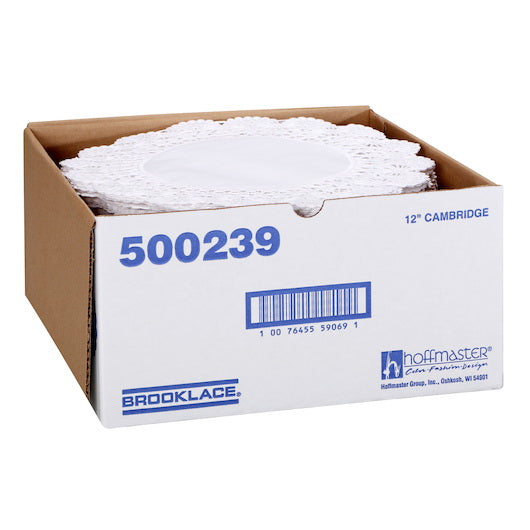 Hoffmaster Doily Paper White 12 in Cambridge - 1 Per Case