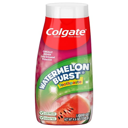 Colgate-palmolive Colgate 2-In-1 Kids Watermelon Toothpaste 12 - 4.6 Ounce