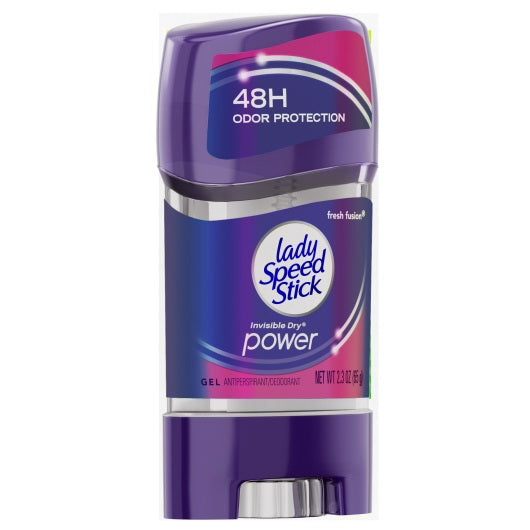 Colgate-palmolive Lady Speed Stick 48 Hour Fresh Fusion Anti-perspirant Deodorant Invisible Clear Gel Stick 2 - 6 - 2 - 2.3 Ounce - 12 Per Case