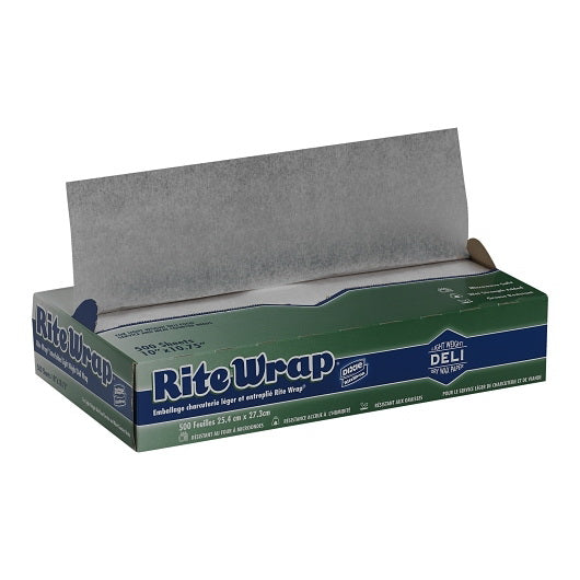 Dixie Products Dixie(r) Rite-wrap(r) Dry Wax Light-weight Deli Paper By Gp Pro (georgia-pacific) 10 X 10.75 White - 500 Count - 12 Per Case