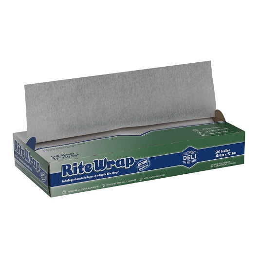 Dixie Products Dixie(r) Rite-wrap(r) Dry Wax Light-weight Deli Paper By Gp Pro (georgia-pacific) 12 X 10.75 White - 500 Count - 12 Per Case