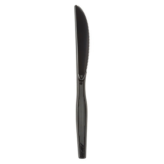 Dixie Products Dixie(r) Medium-weight Polystyrene Disposable Plastic Knives By Gp Pro (georgia-pacific)black 1 0 - 1000 Count - 1 Per Case