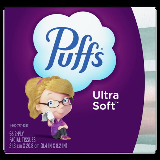 P&g Retail - Family Care/paper Puffs Cube Ultra 24 - 56 Cnt - 56 Count - 24 Per Case
