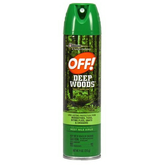 S.c. Johnson Consumer Off Deep Woods Off Aerosol 12 - 9 Ounce