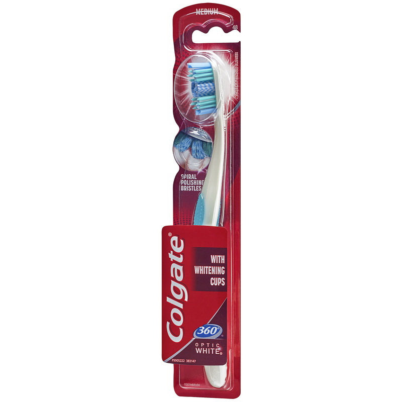 Colgate-palmolive Colgate 360 Whitening 42 Millimeter Toothbrush 12 - 6 - 1 Each - 72 Per Case