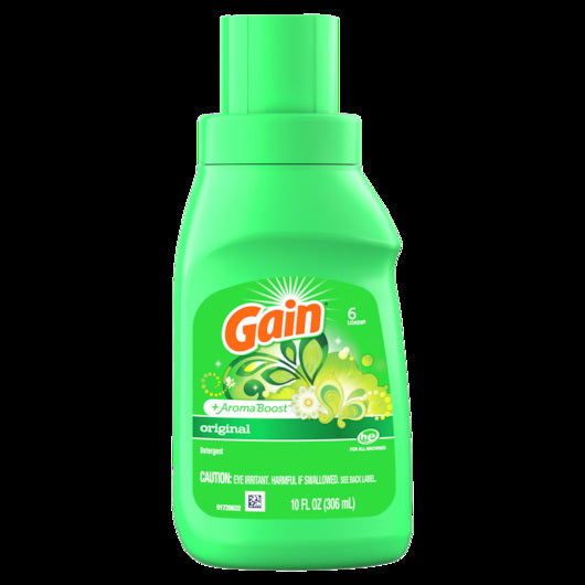 P&g Retail Gain Liquid Double Strength Original 6 Load 12 - 10 Fo - 10 Fluid Ounce - 12 Per Case