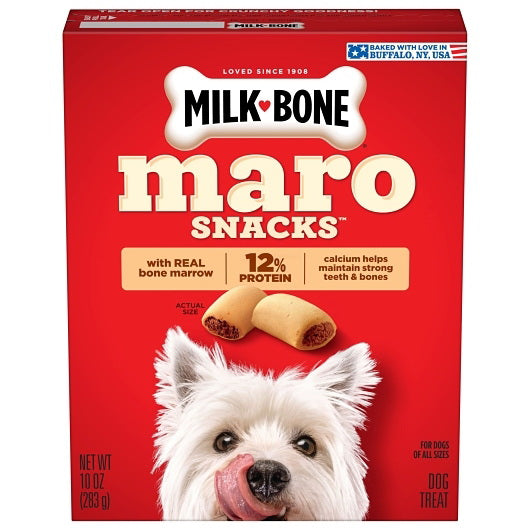 Smuckers PET Milk-bone 10 Ounce Marosnacks Dog Treats 12 Count Case