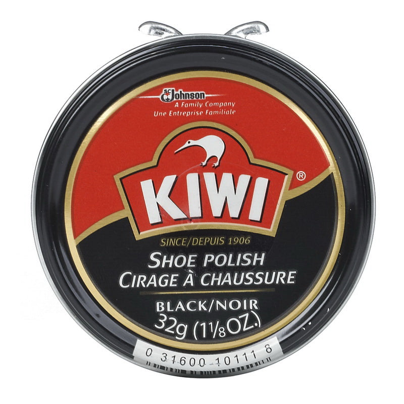 S.c. Johnson Consumer Kiwi Shoe Polish Black 12 - 12 - 1.125 Ounce