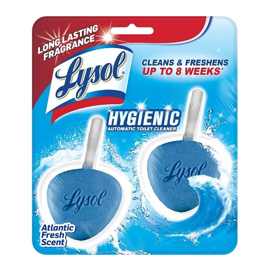 Reckitt Hygiene & Home Lysol(r) Automatic Toilet Bowl Cleaner - Hygienic Atlantic Fresh 4/2 Count