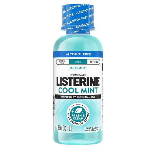 Kenvue Listerine Mouthwash Listerine Zero Clean Mint 2 - 12 - 95 Ml - 24 Per Case