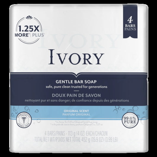 P&g Retail- Health & Beauty Ivory Simply Bath Bar 18 - 1 Pound